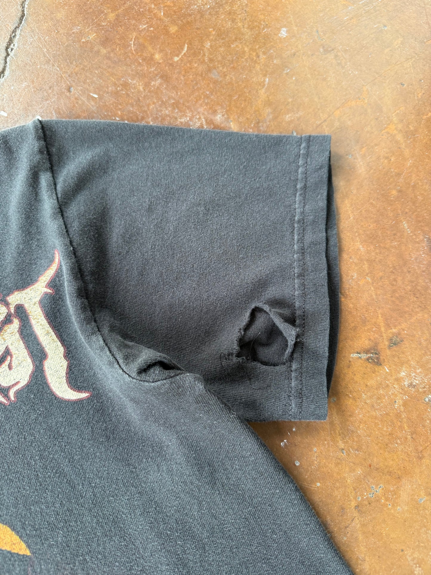 2000s Necrophagist "graveyard" band shirt (SMALL)