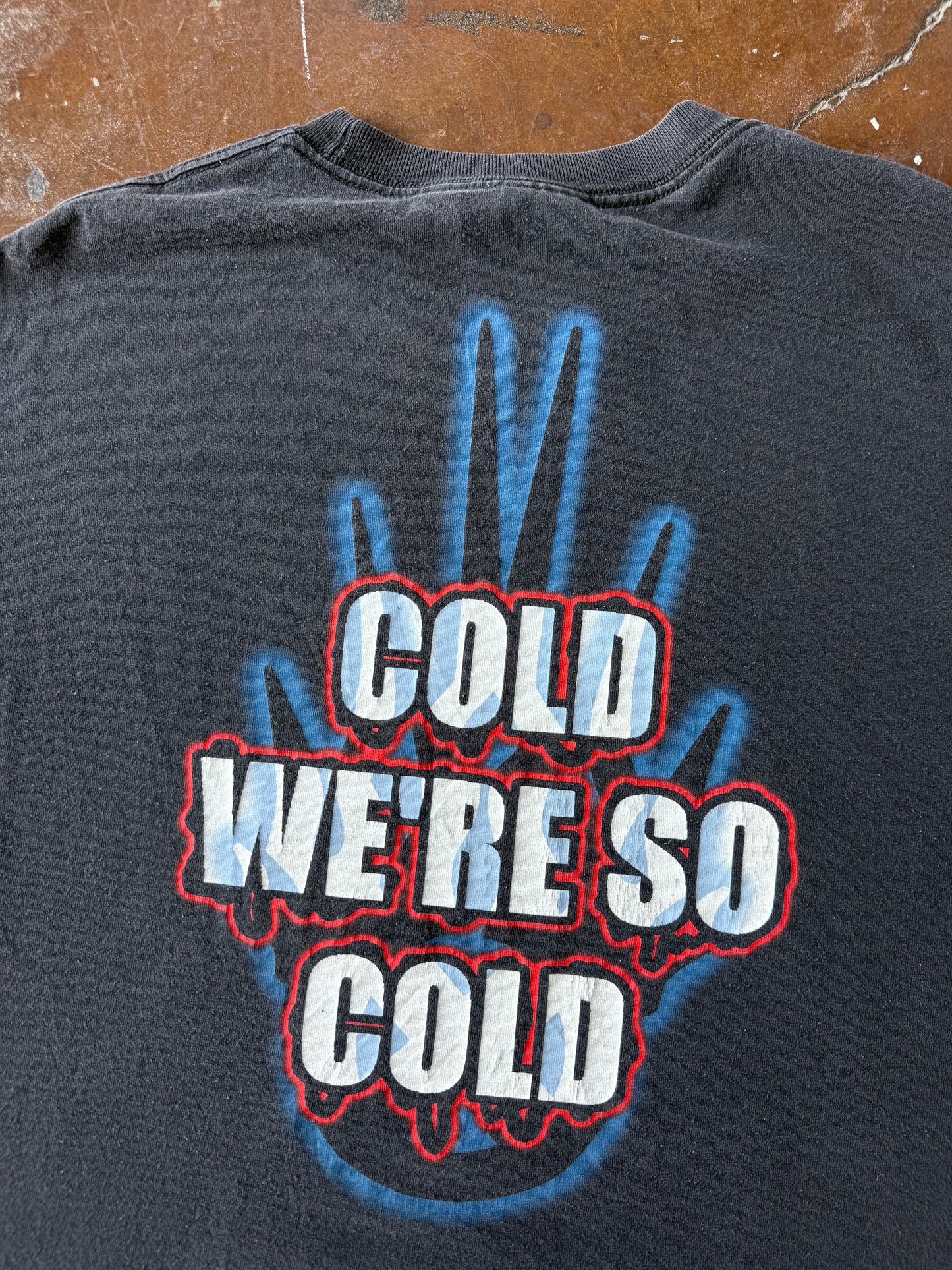 2002 Static-X "cold we're so cold" band shirt (XL)