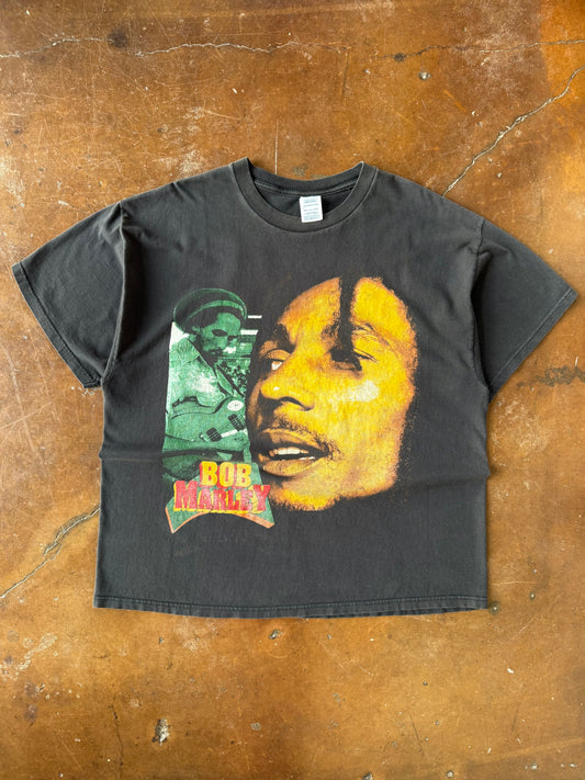 2000s Bob Marley "no woman no cry" rap shirt (XXL)