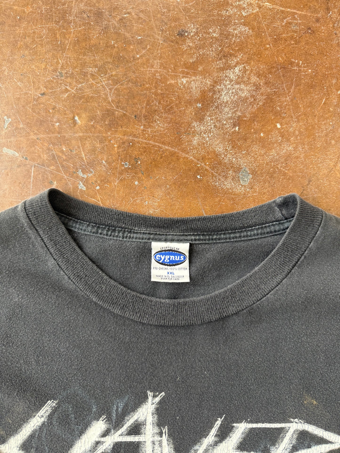 2002 Slayer "darkness of christ - god hates us all" band shirt (XXL)