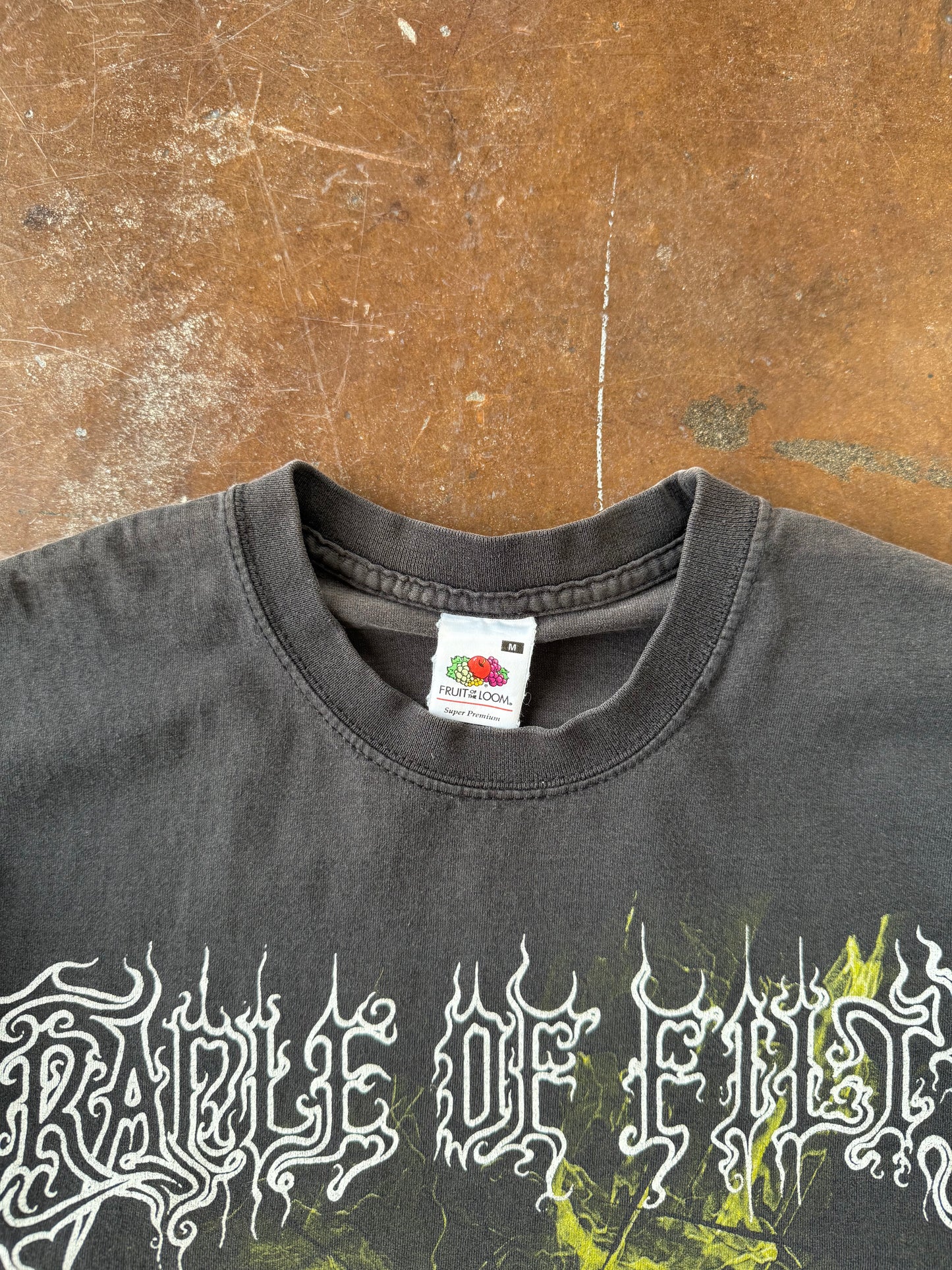 2003 Cradle of Filth "reflected in a jaded mirror" band shirt (MEDIUM)