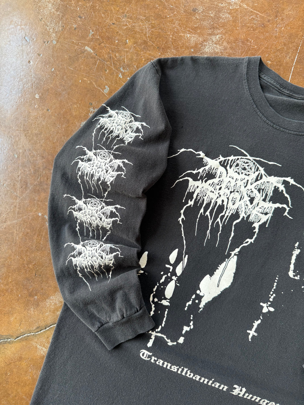 2000s Dark Throne "transilbanian Hunger" longsleeve shirt (LARGE)
