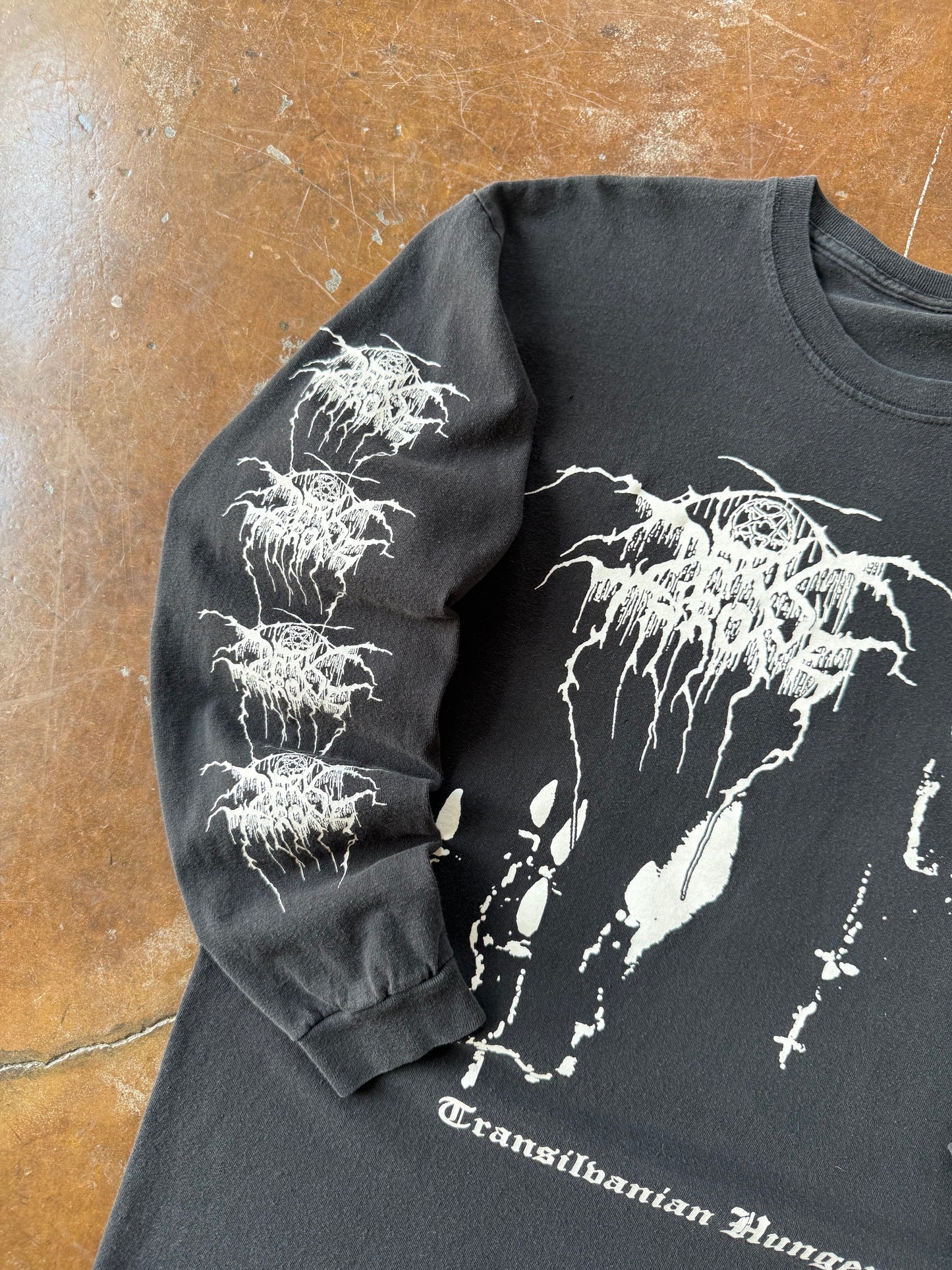2000s Dark Throne "transilbanian Hunger" longsleeve shirt (LARGE)