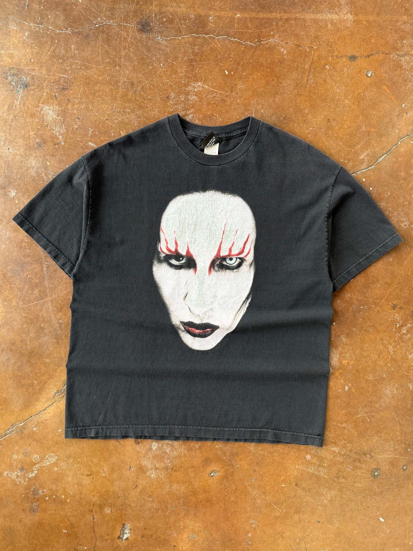 2000 Marilyn Manson "hollywood" band shirt (XL)