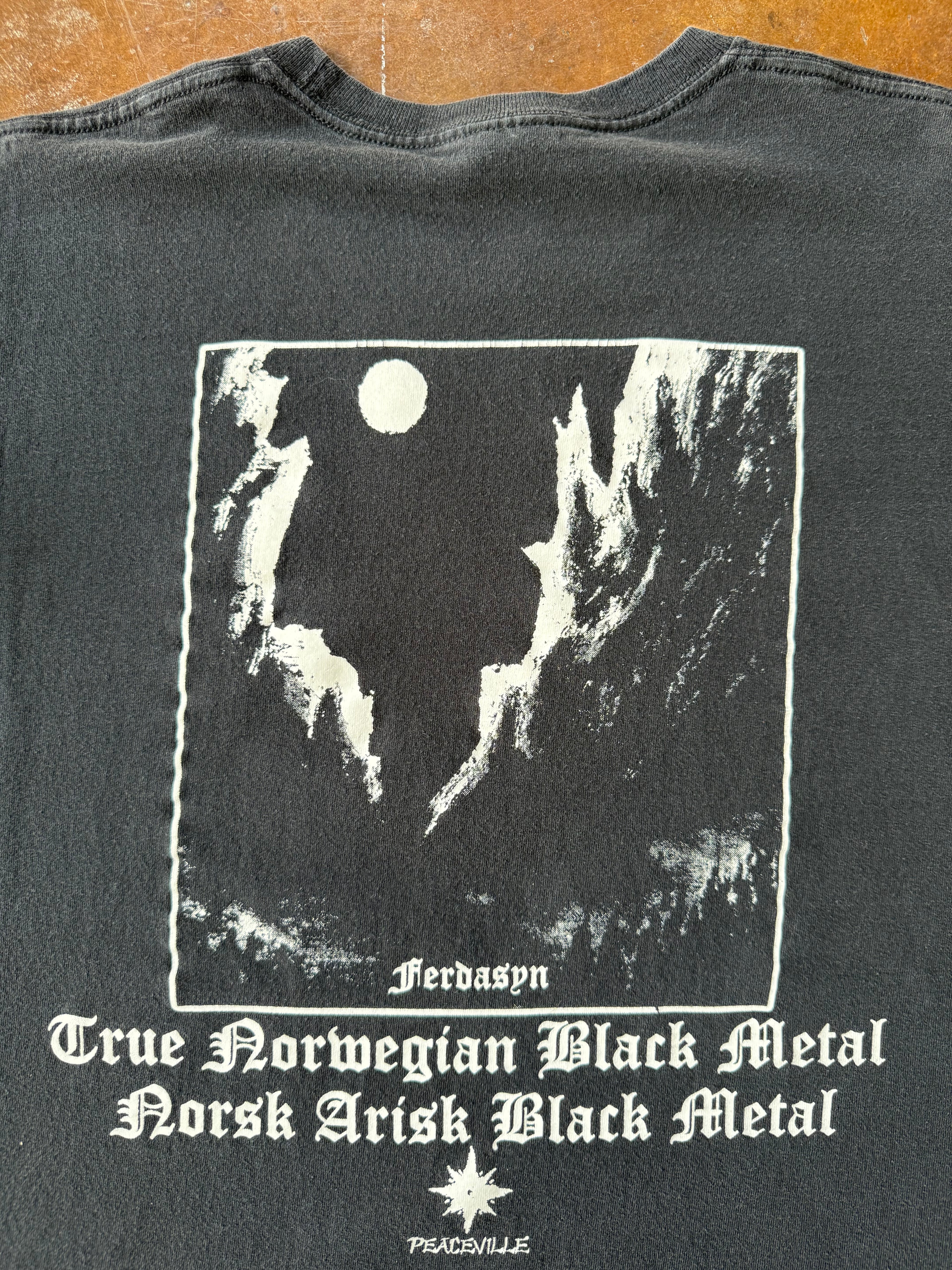 2000s Dark Throne "transilbanian Hunger" longsleeve shirt (LARGE)
