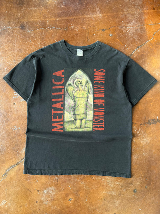 2000s Metallica "some kind of monster" band shirt (LARGE)