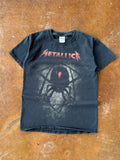 2000s Metallica "black widow" band shirt (SMALL)