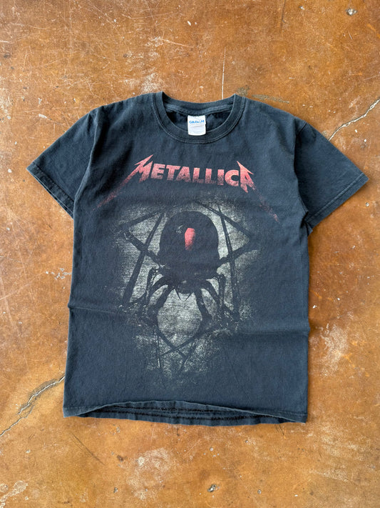 2000s Metallica "black widow" band shirt (SMALL)