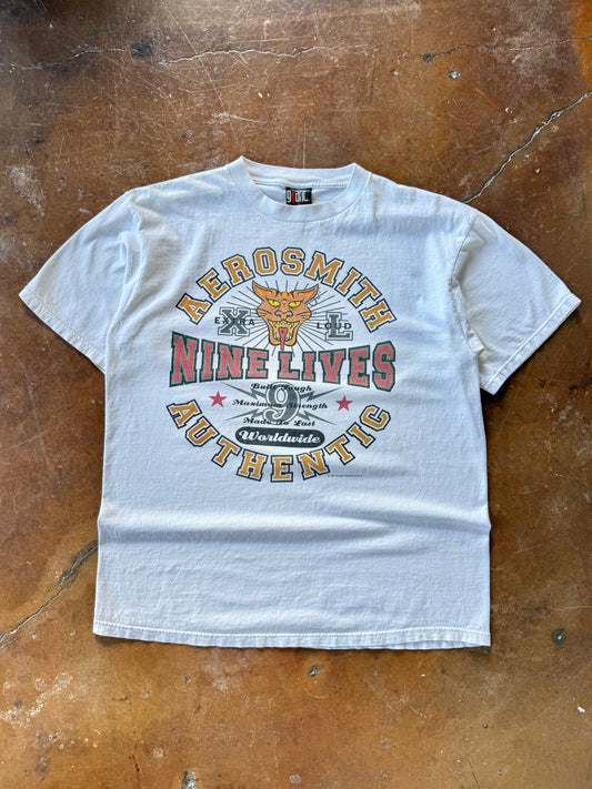 1997 Aerosmith "nine lives" tour shirt (XL)