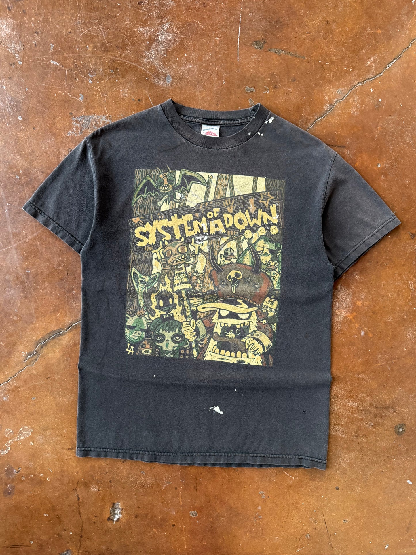 2000s System of A Down band shirt (MEDIUM)