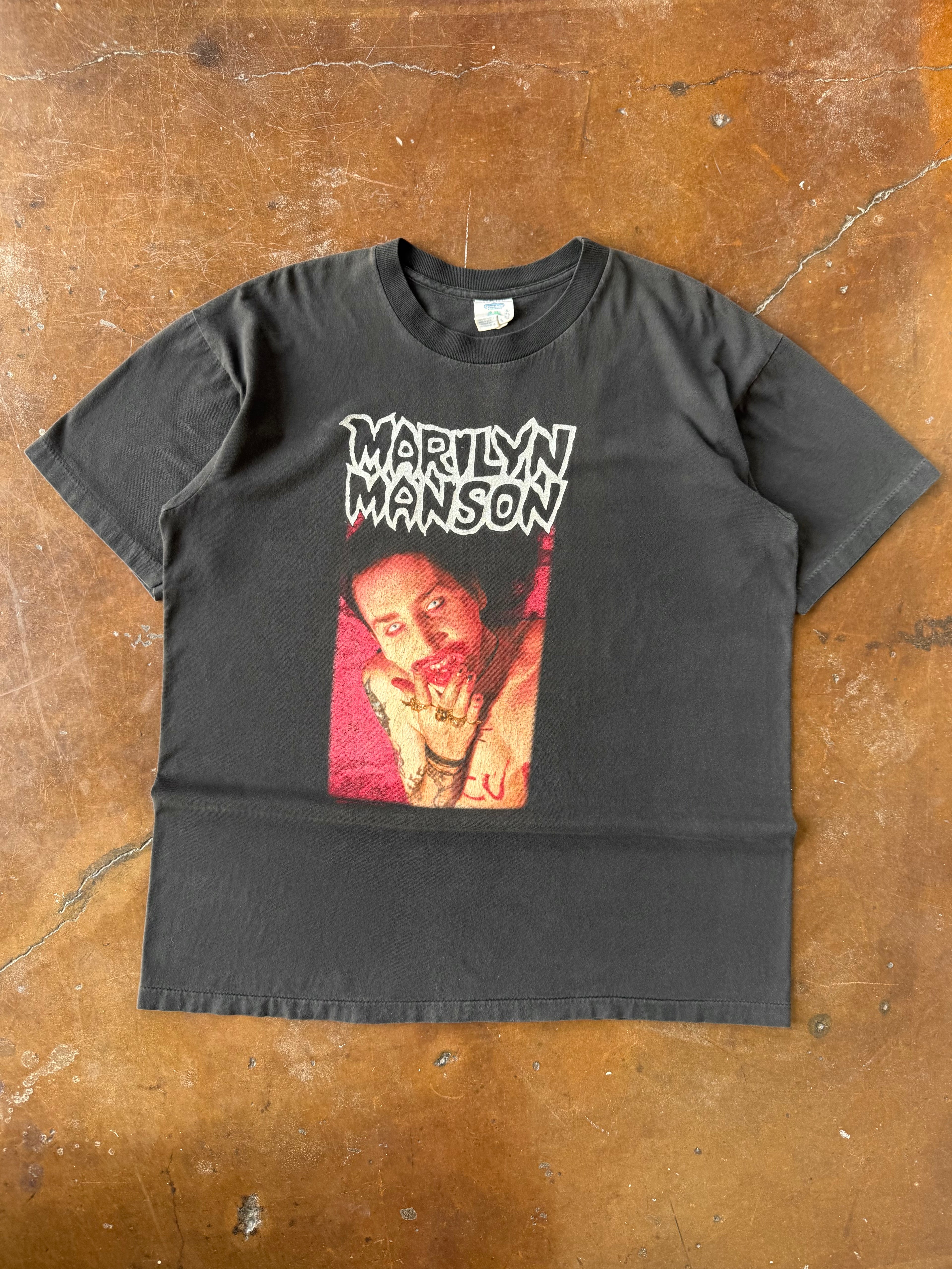 1994 Marilyn Manson "I am the god of f*%k" band shirt (XL)