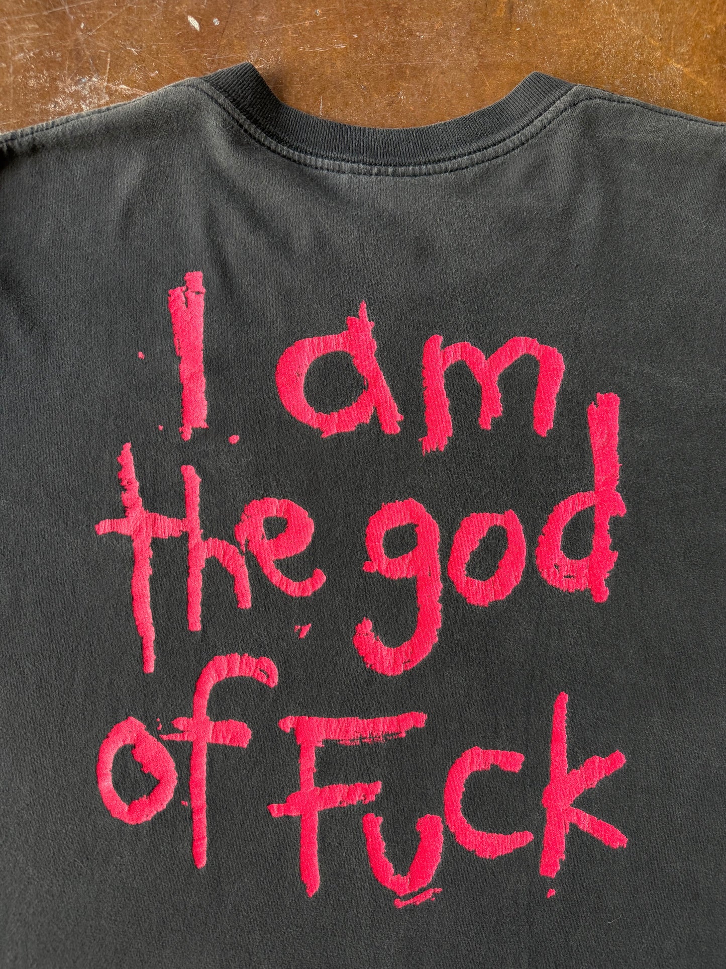 1994 Marilyn Manson "I am the god of f*%k" band shirt (XL)