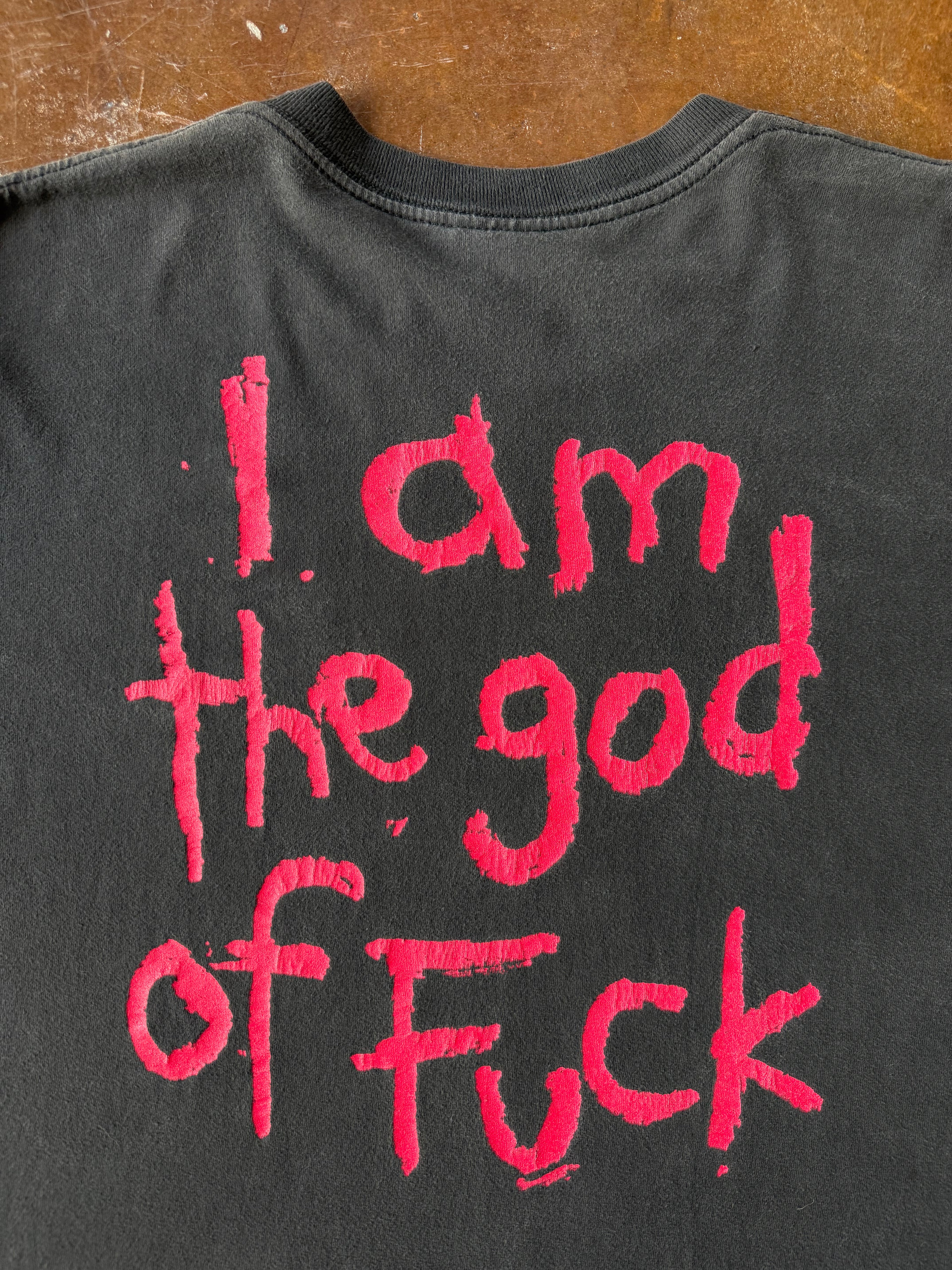 1994 Marilyn Manson "I am the god of f*%k" band shirt (XL)