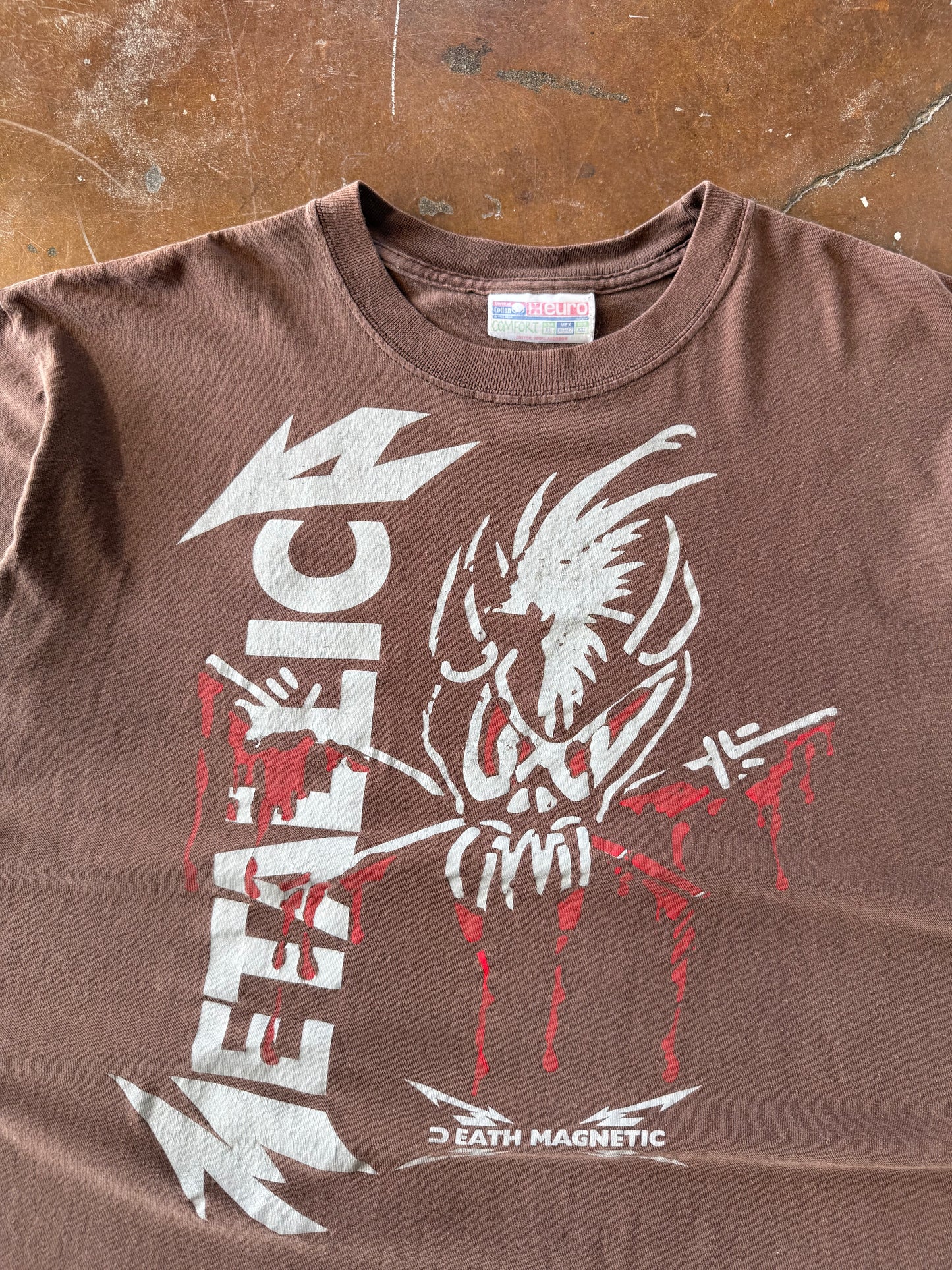 2010 Metallica "death magnetic" world tour shirt (XL)