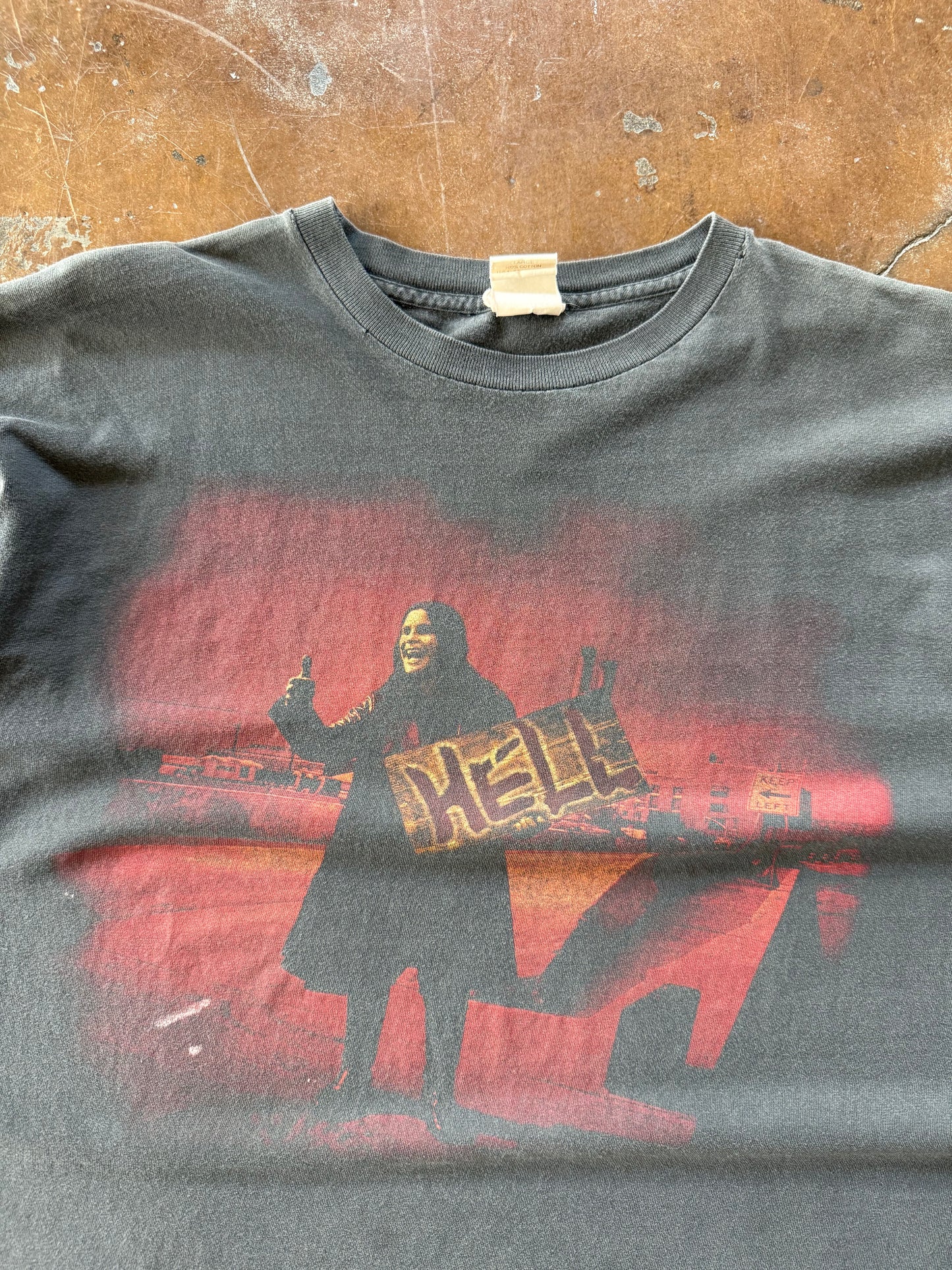 1997 faded Ozzy Osbourne "hell" shirt (XL)