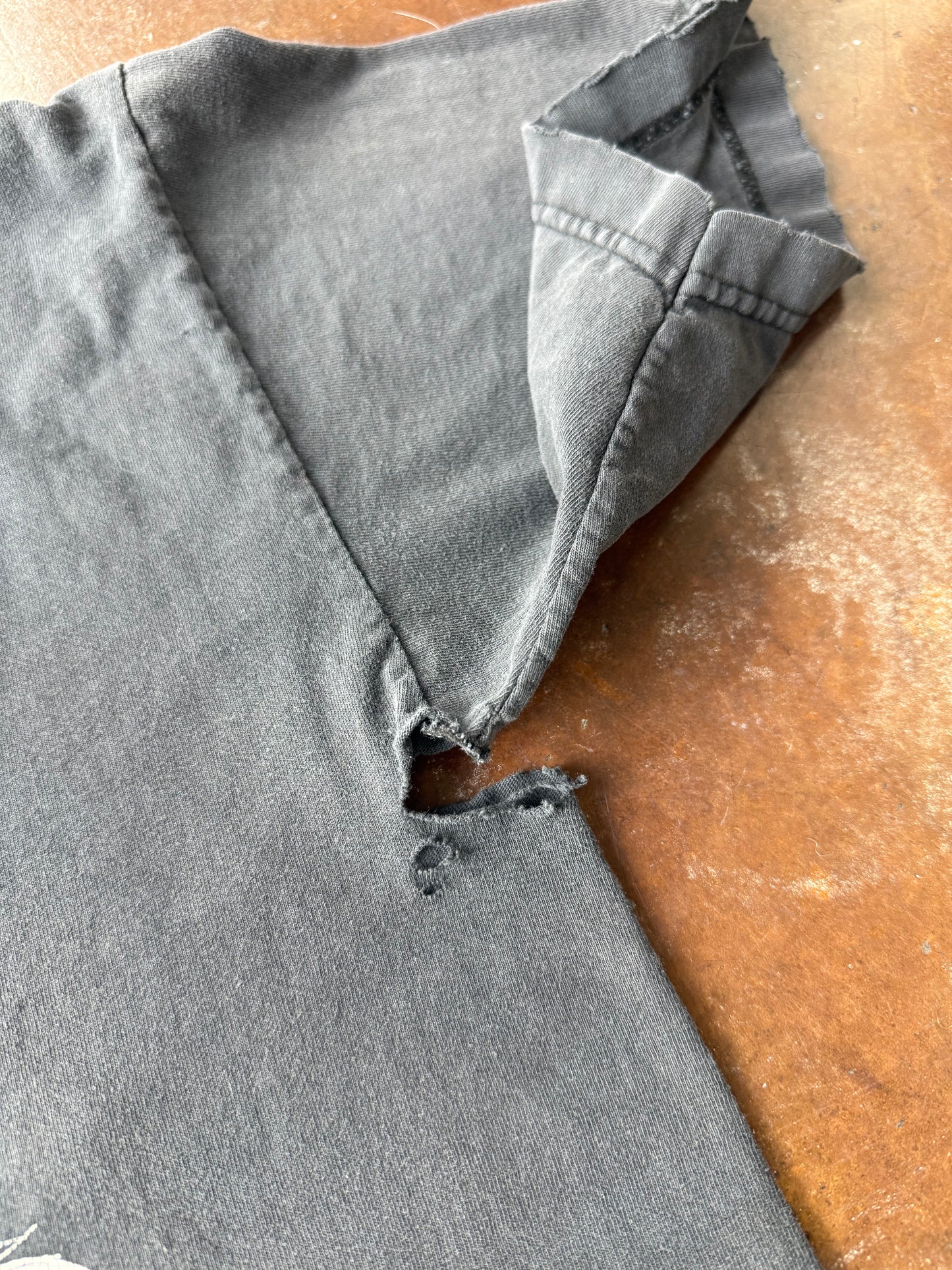 90s faded & distressed Excel band shirt (MEDIUM)