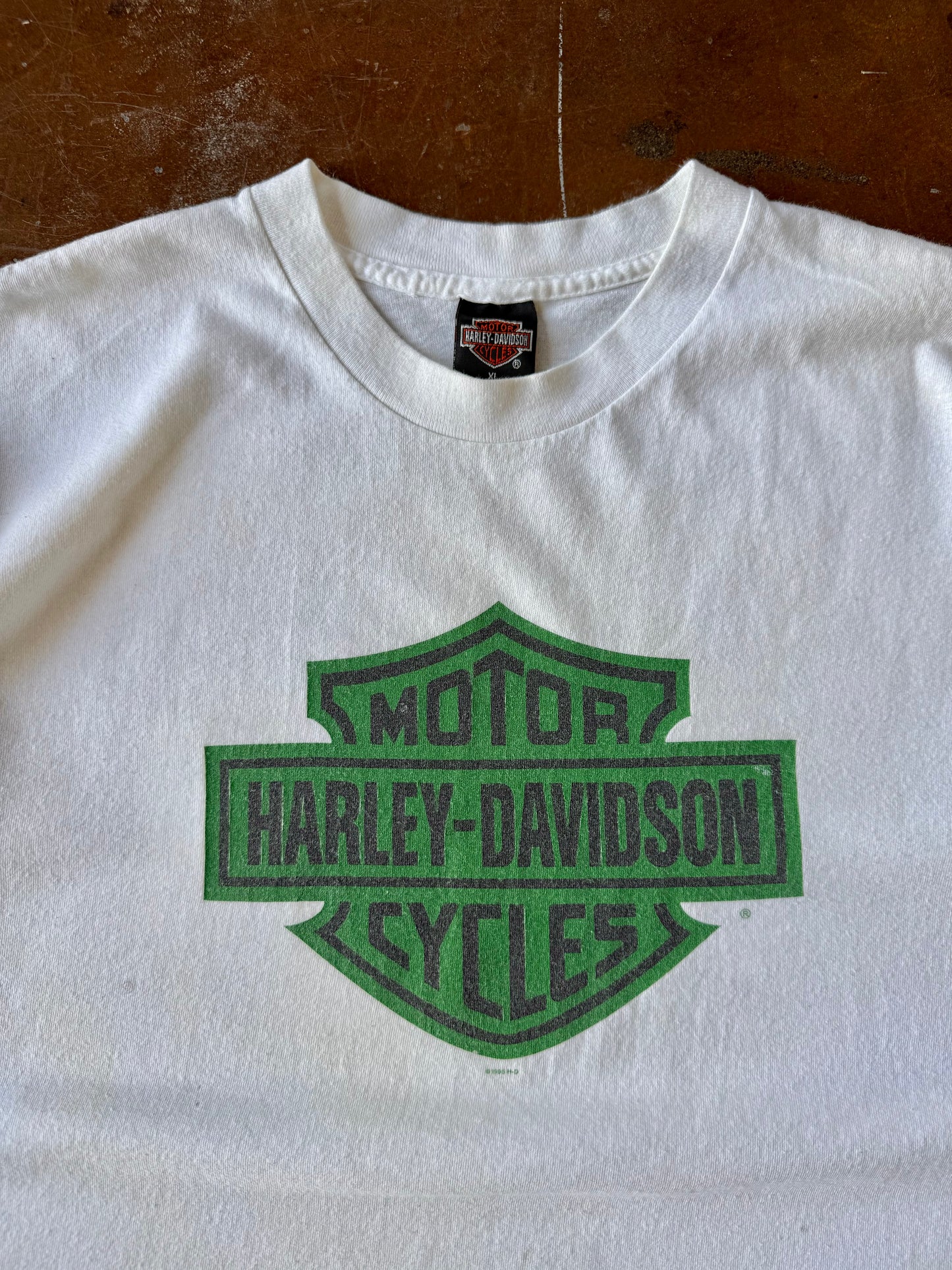 1995 Harley Davidson "Irish St. Patricks Day" biker shirt (XL)