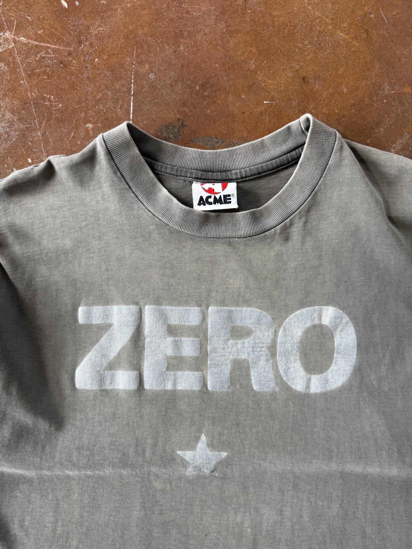 90s faded Smashing Pumpkins "zero" acme band shirt (LARGE)