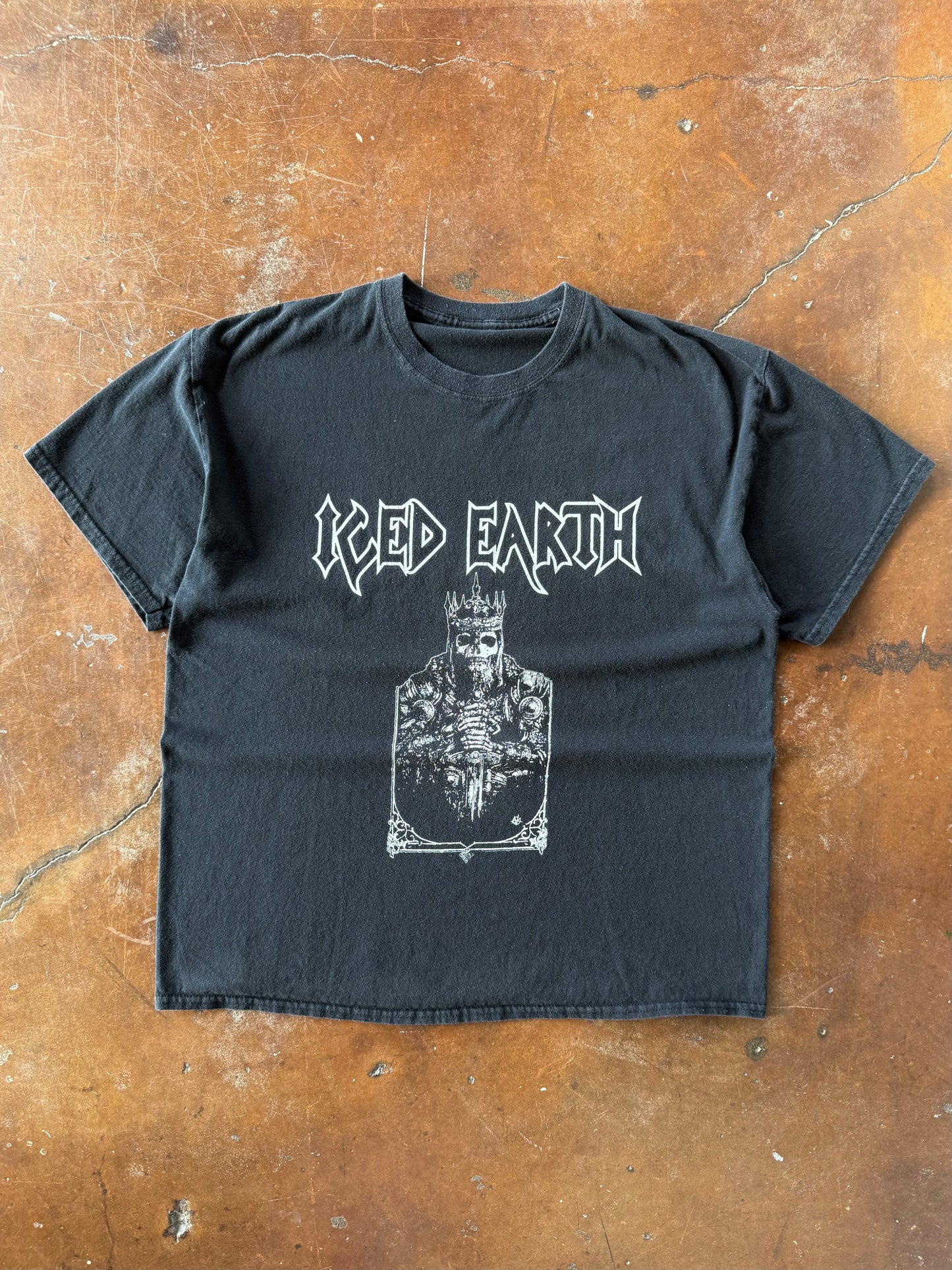 2000s Iced Earth band shirt (XL)