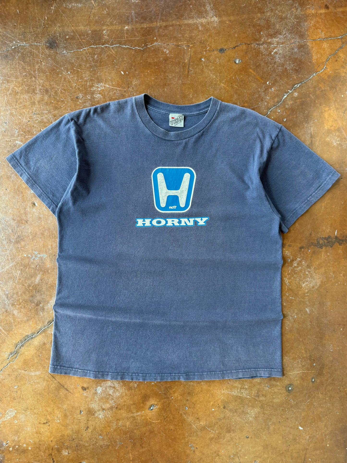 90s Honda parody "horny" quote shirt (XL)