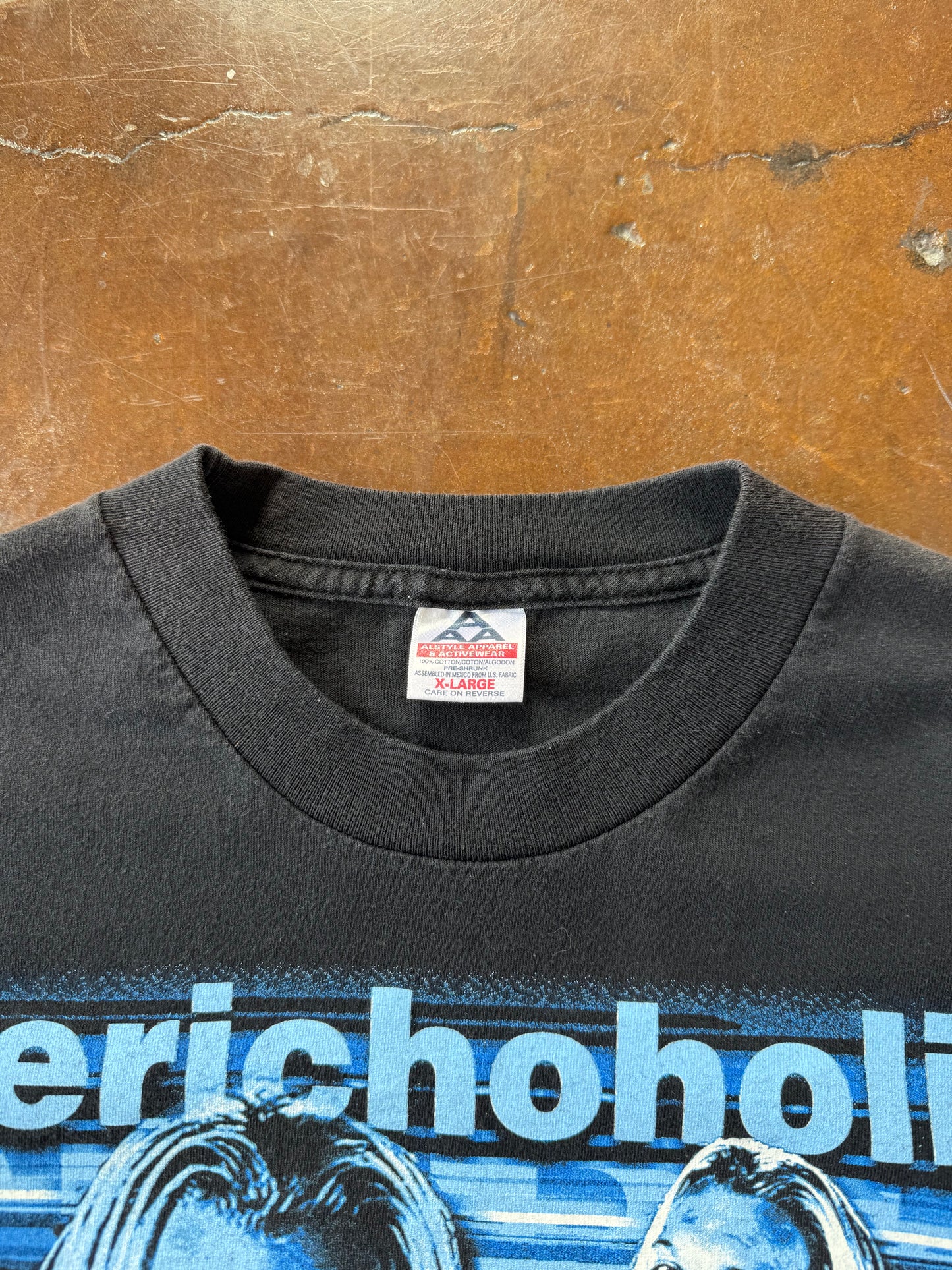 2000 WWE Chris Jericho "jerichoholic" shirt (XL)