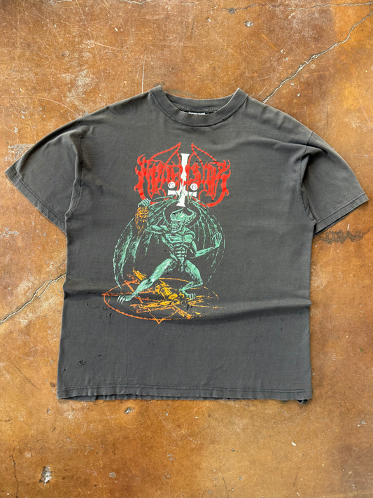 90s Marduk "slay the nazarene" metal band shirt (XL)