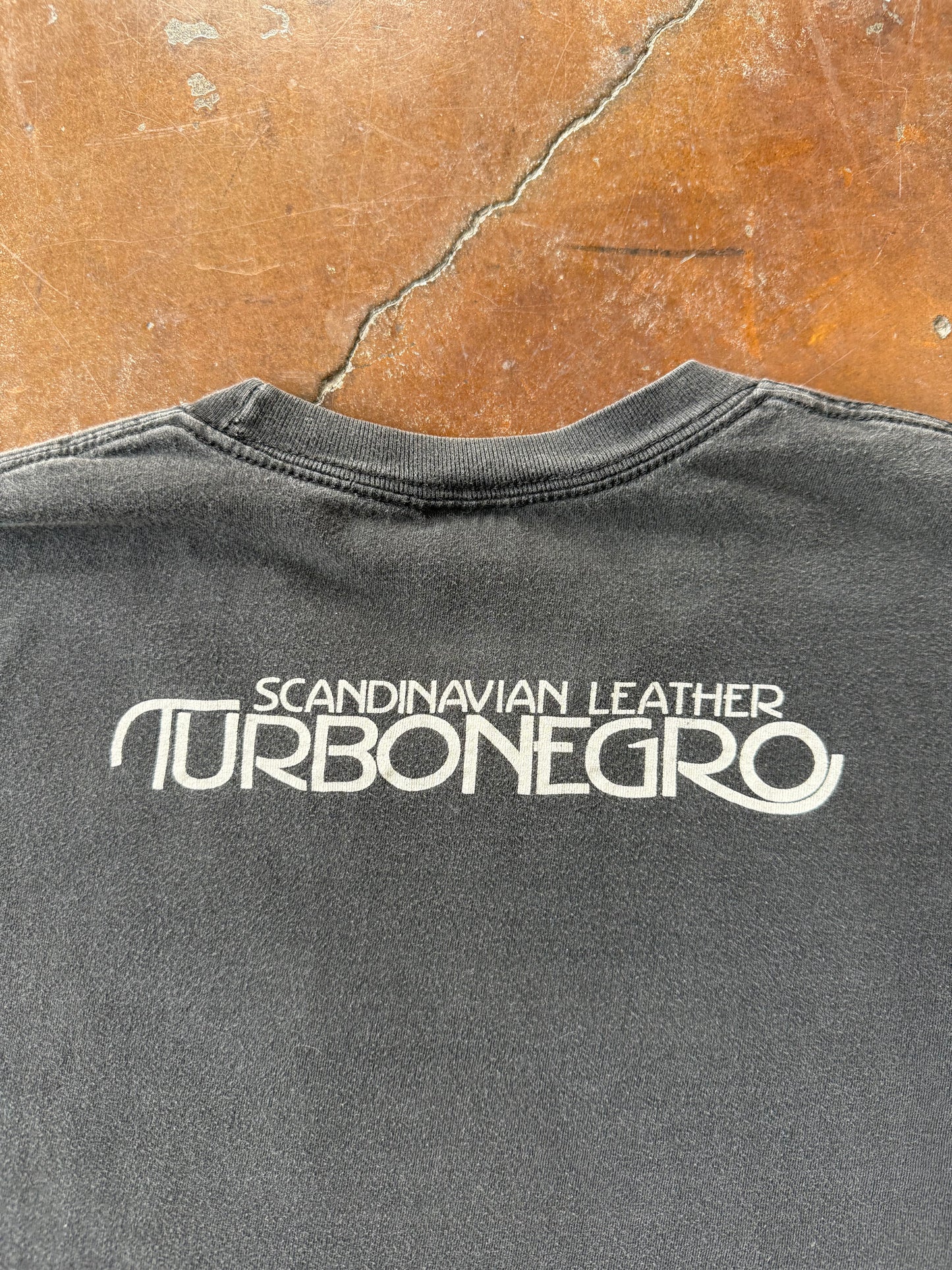 2003 Turbonegro "scandinavian leather" band shirt (XL)