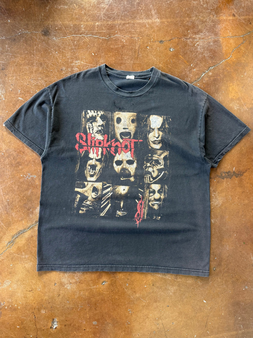 2000s Slipknot "portrait" band shirt (XXL)