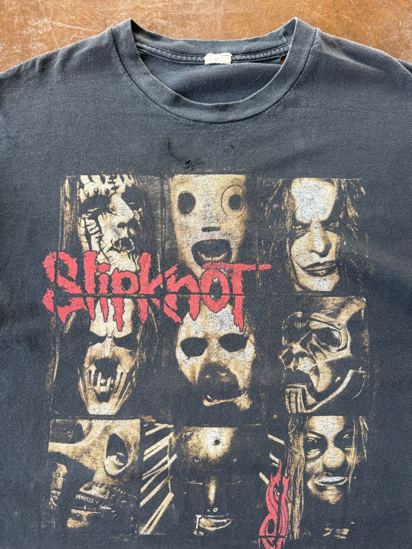 2000s Slipknot "portrait" band shirt (XXL)