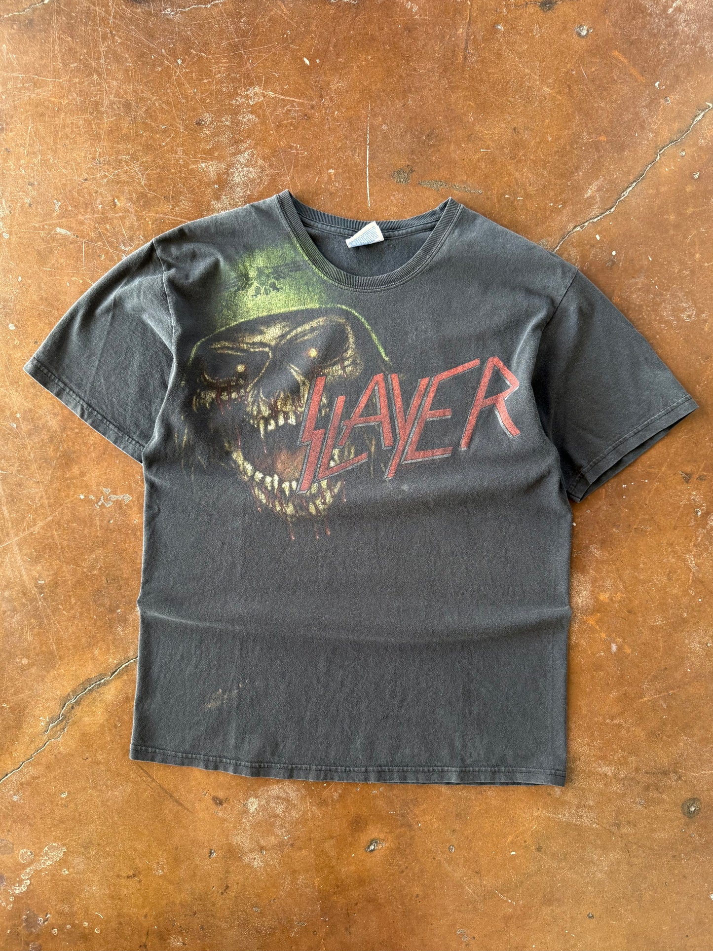 2000s Slayer "soldier" band shirt (MEDIUM)
