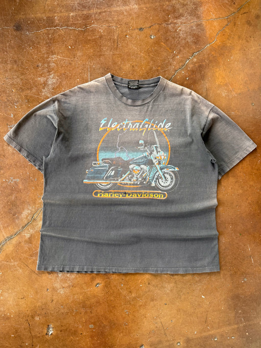 90s faded Harley Davidson "ElectraGlide" biker shirt (XXL)