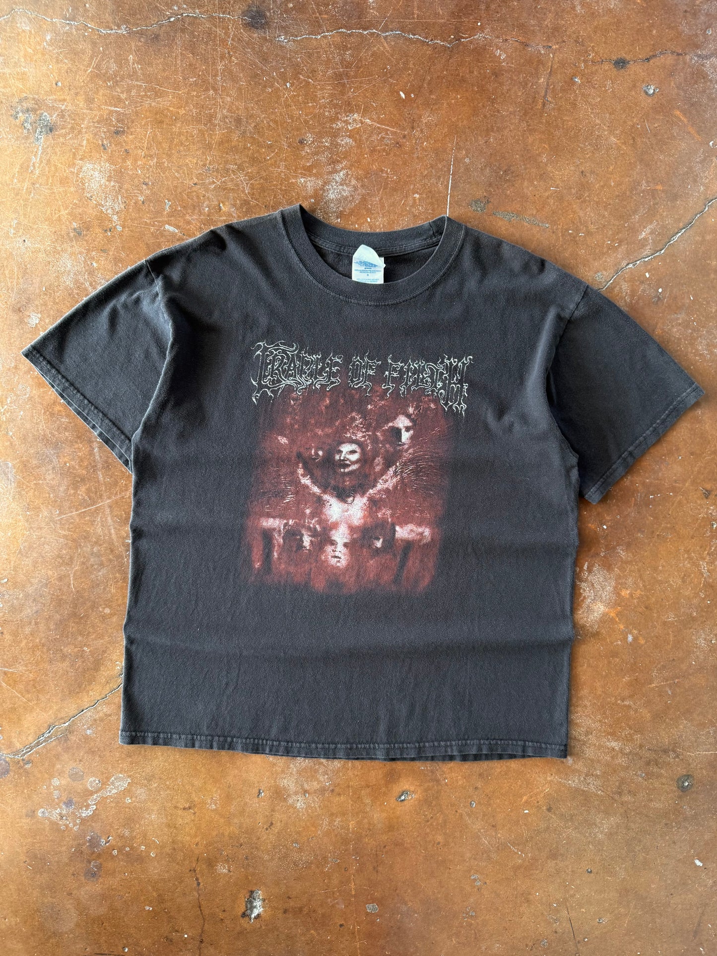 2003 Cradle of Filth "bleeding across america" tour band shirt (LARGE)