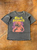 90s faded & lightly distressed Black Sabbath "demon baby" band shirt (LARGE)