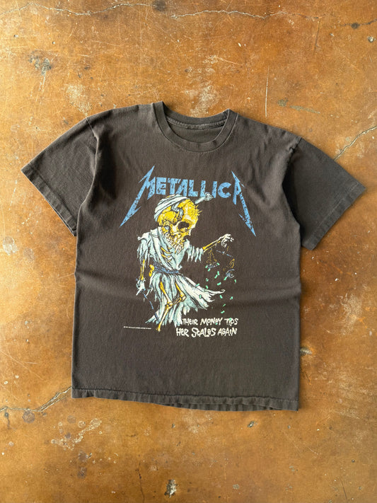 1994 Metallica "doris / their money tips her scales again" band shirt (LARGE)