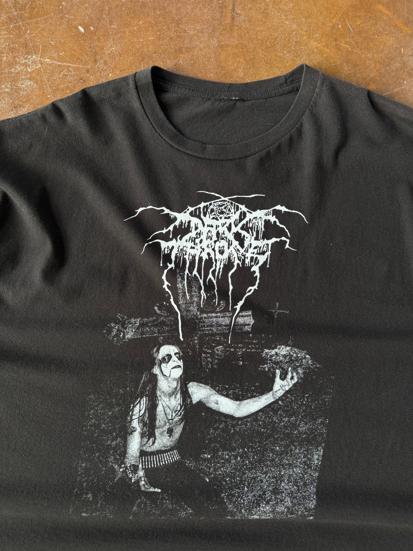 2000s Dark Throne metal shirt (XXL)