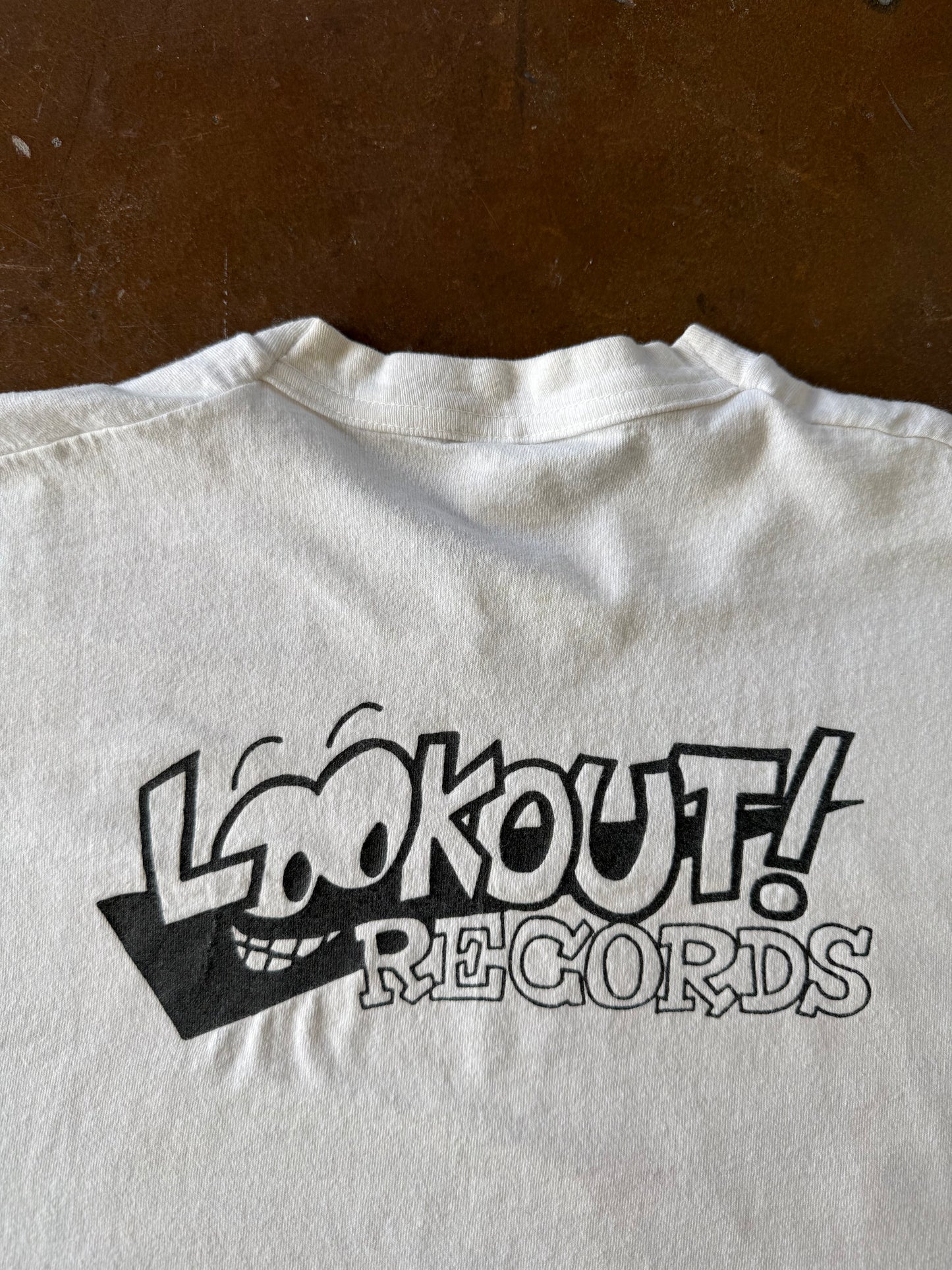 90s Lookout Records "catalog" music shirt (XL)