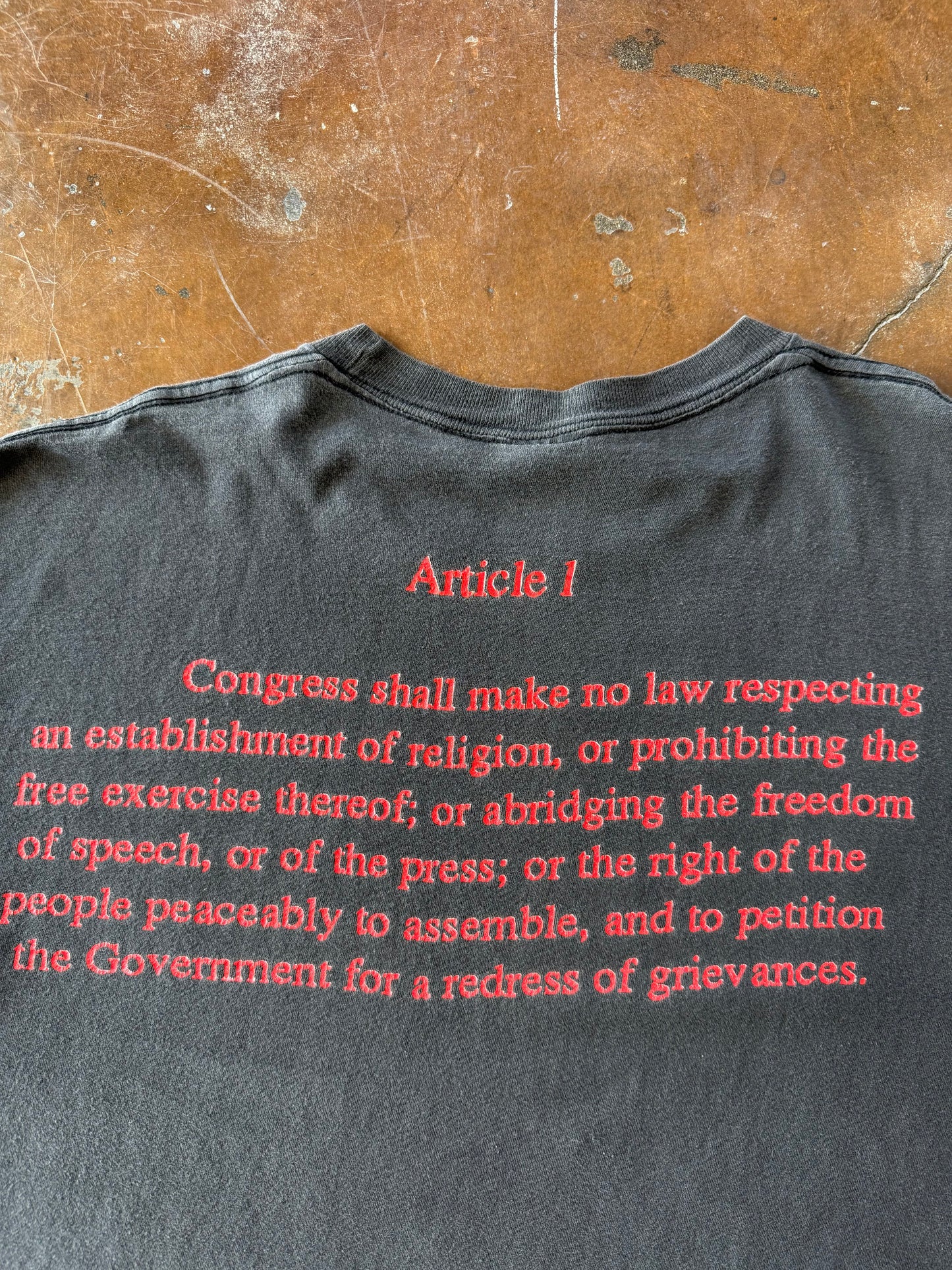 1990 Jane's Addiction "article 1" band shirt (XL)