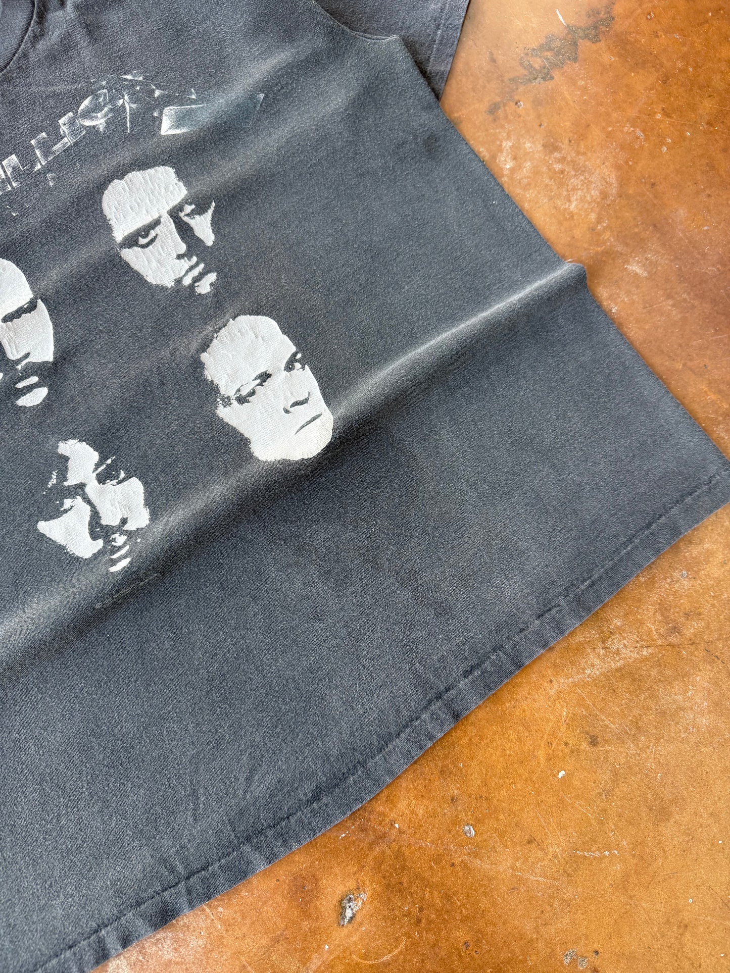 1991 distressed Metallica "portraits" band shirt (XL)