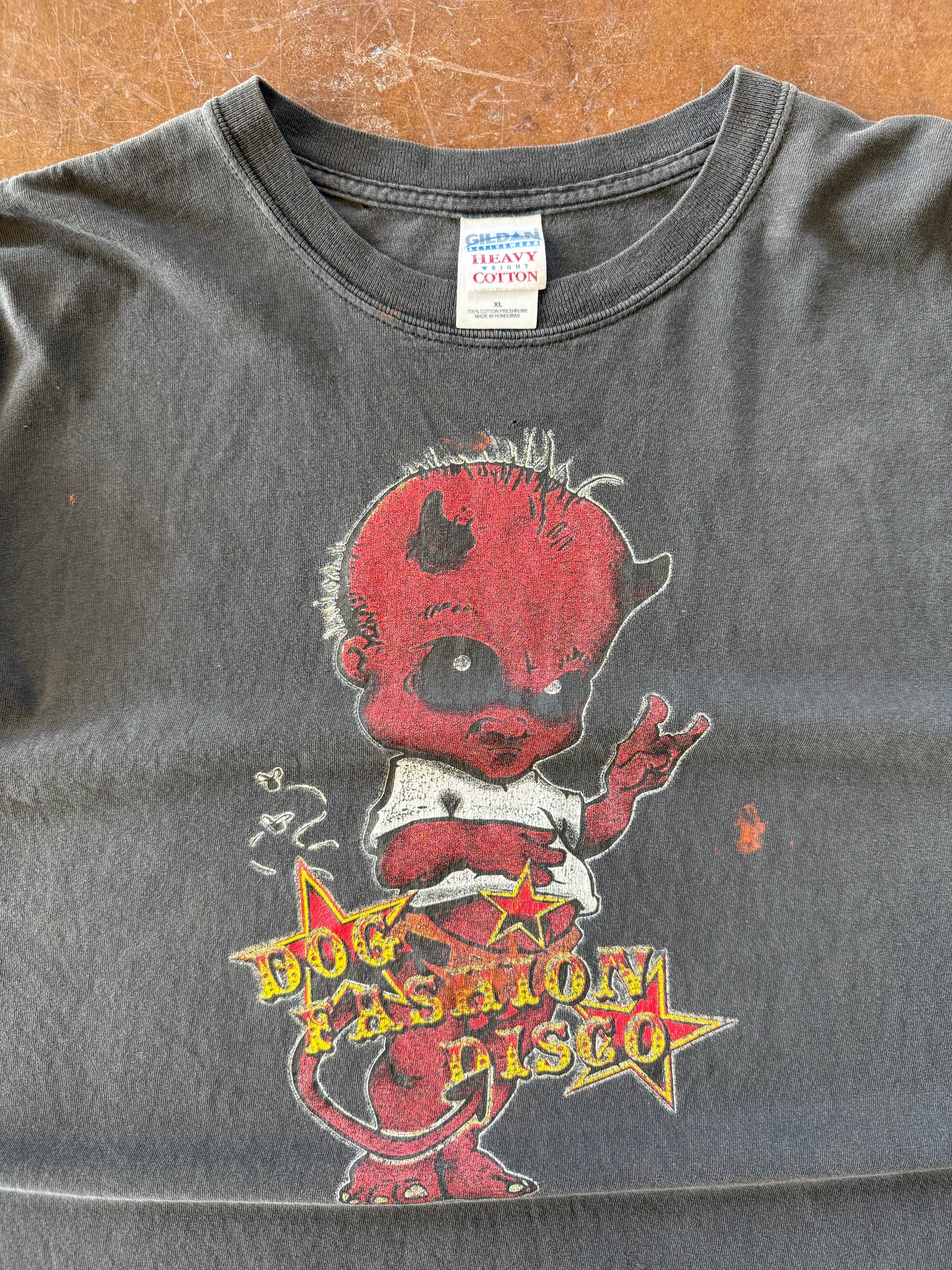 2004 Dog Fashion Disco "baby satan" band shirt (XL)
