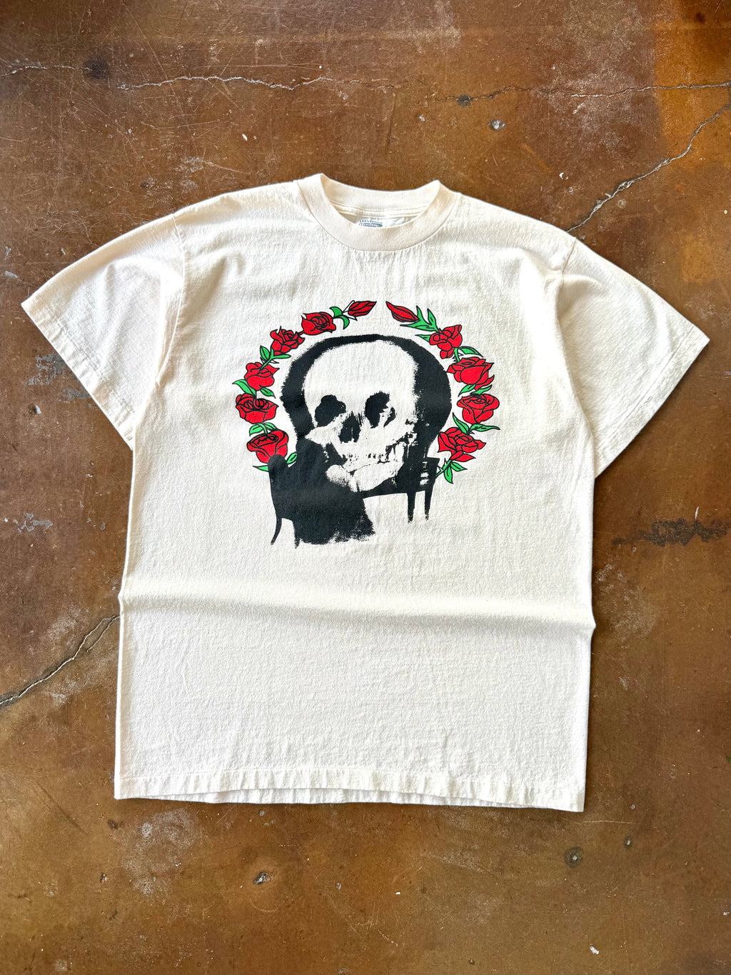1993 Grateful Dead "city of angels" band shirt (LARGE)