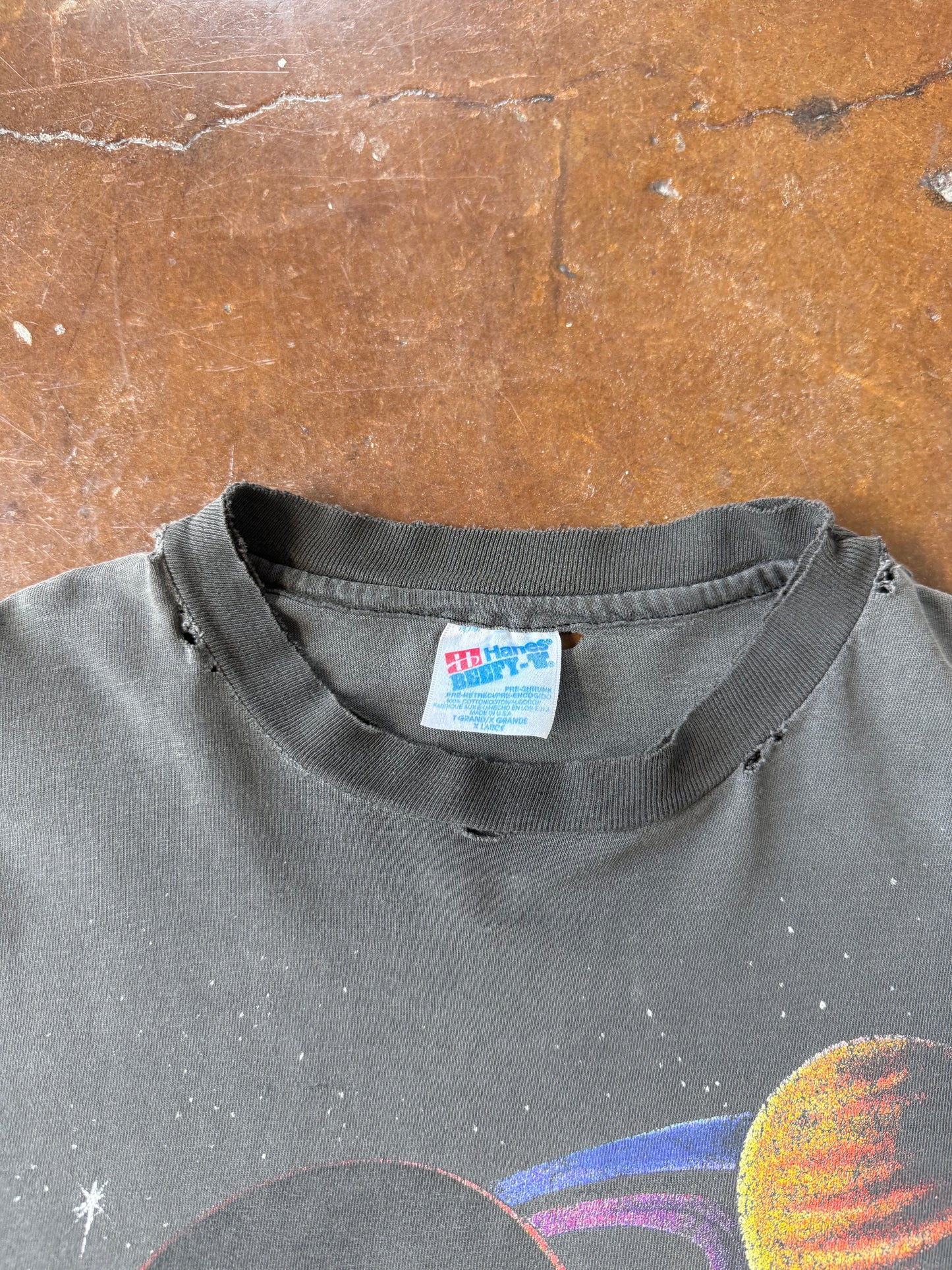 1991 faded Outer Space planet shirt (XL)