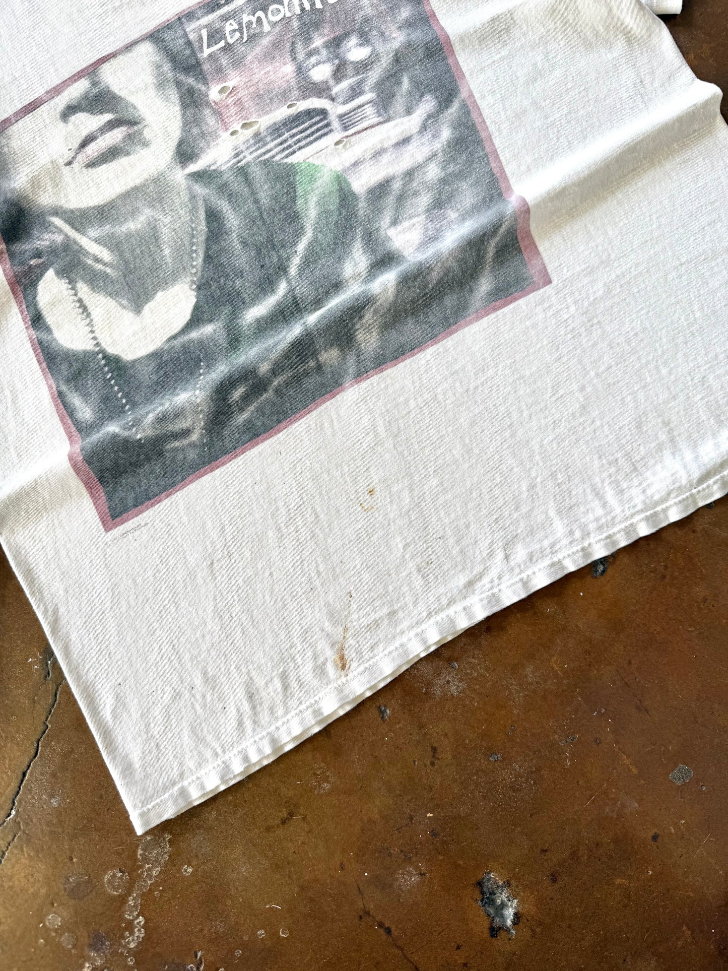 1992 lightly distressed & faded Lemonheads "it's a shame about ray" tour band shirt (XL)