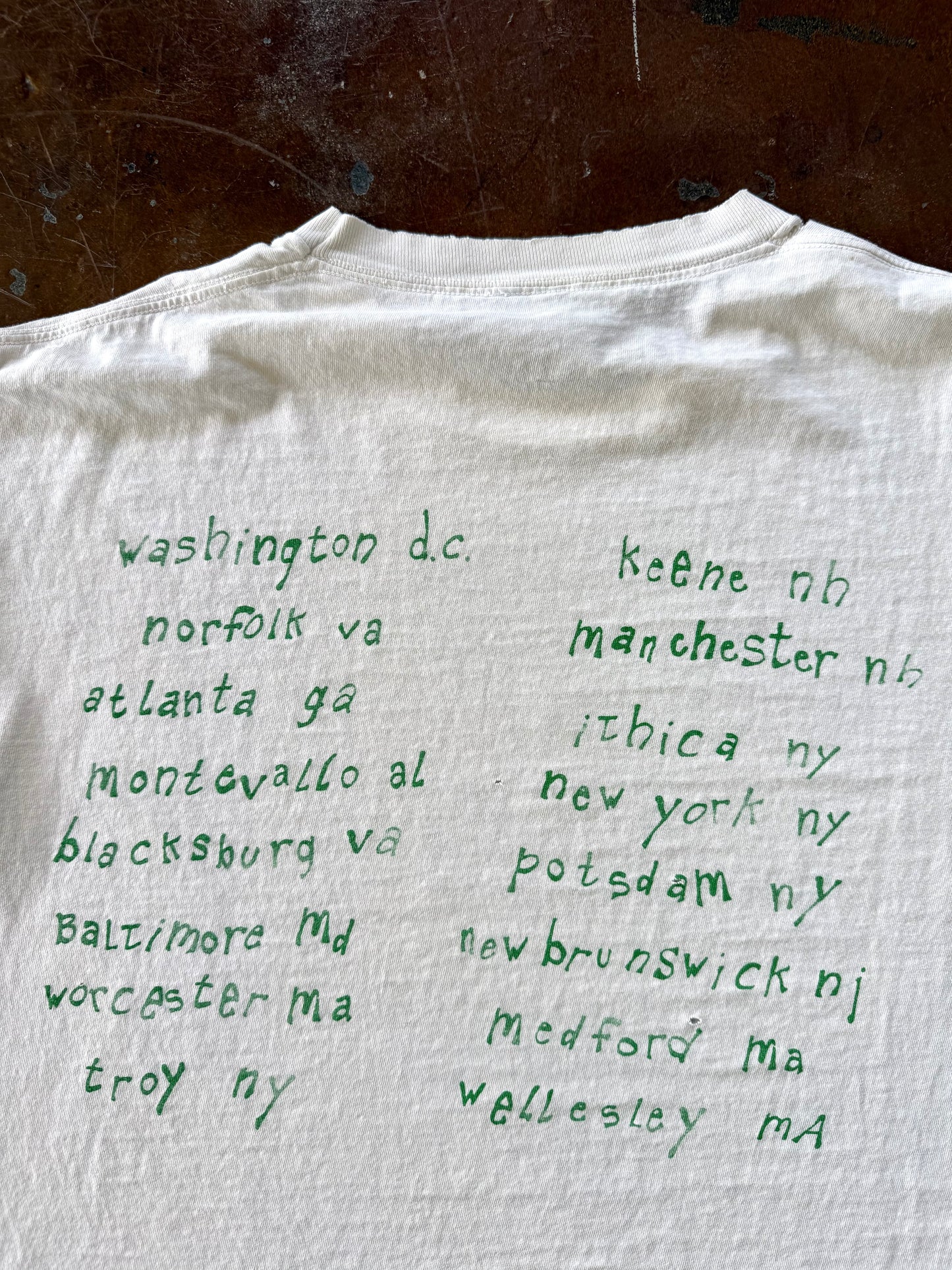 1992 lightly distressed & faded Lemonheads "it's a shame about ray" tour band shirt (XL)