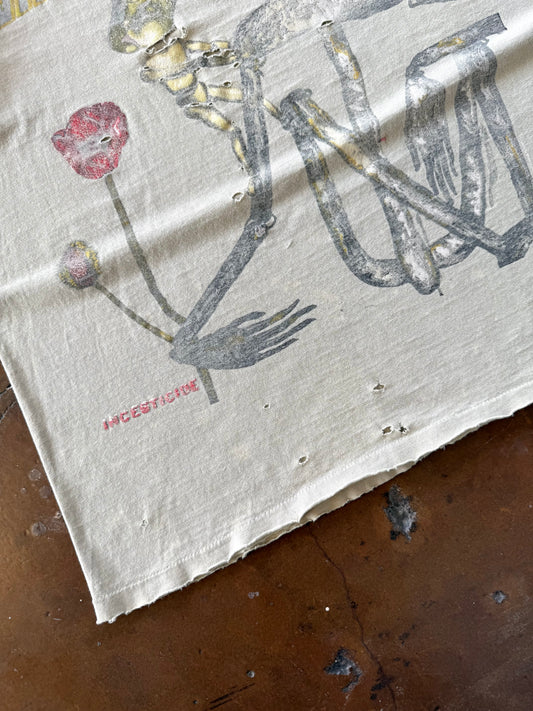 1993 heavily distressed & faded Nirvana "Incesticide" band shirt (XL)