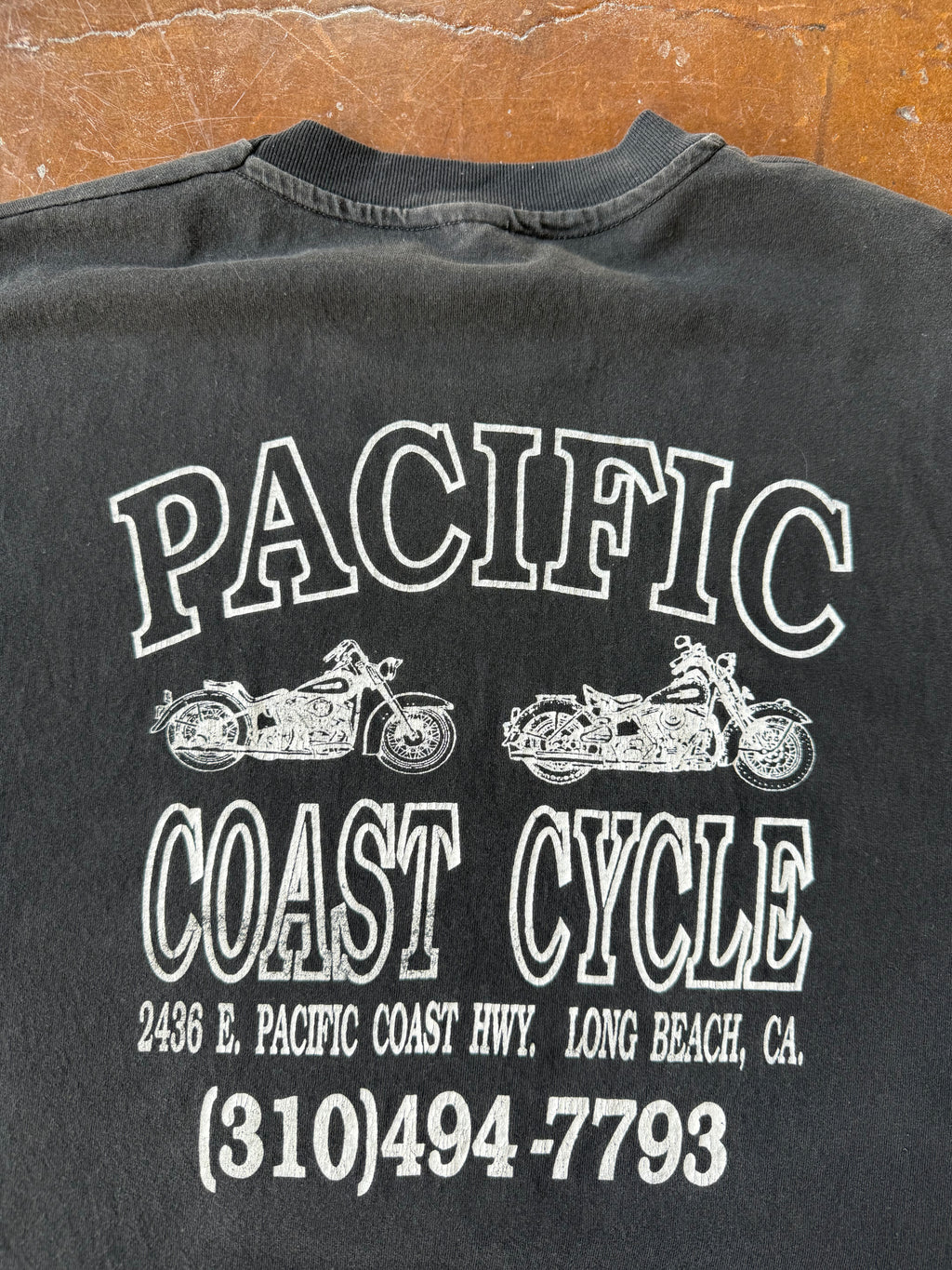 1989 Harley Davidson "gargoyle" biker shirt (LARGE)