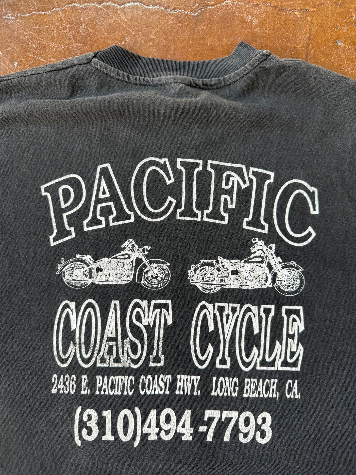 1989 Harley Davidson "gargoyle" biker shirt (LARGE)