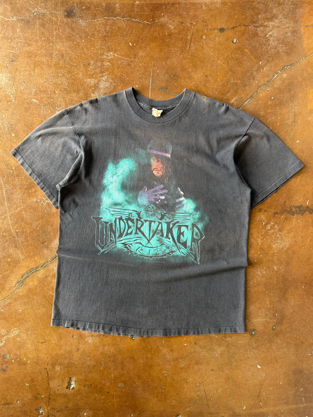 1995 WWF Undertaker "rest in peace" wrestling shirt (XL)