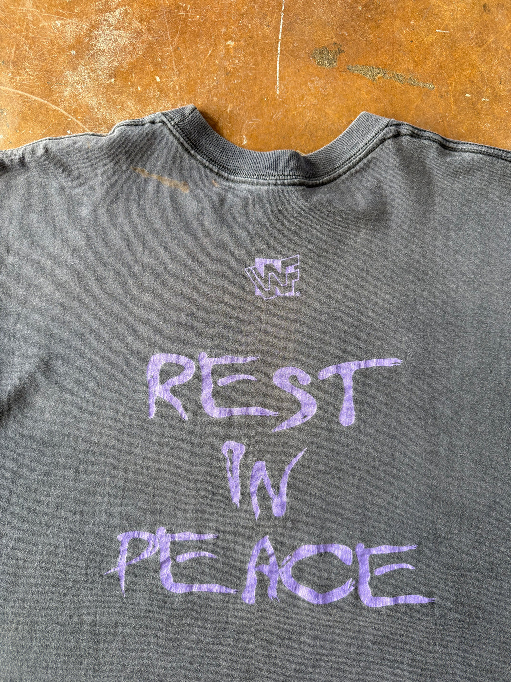 1995 WWF Undertaker "rest in peace" wrestling shirt (XL)