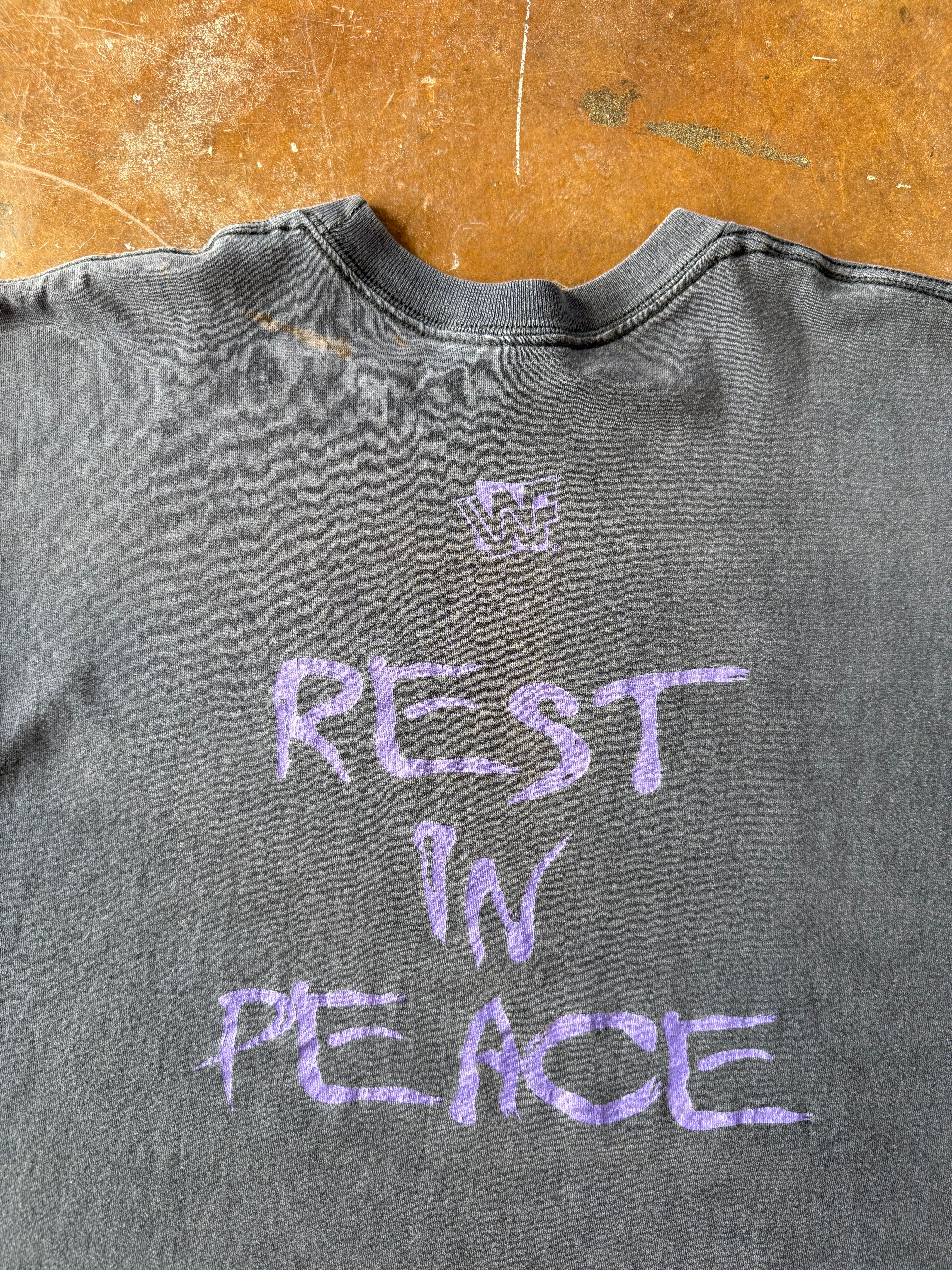 1995 WWF Undertaker "rest in peace" wrestling shirt (XL)