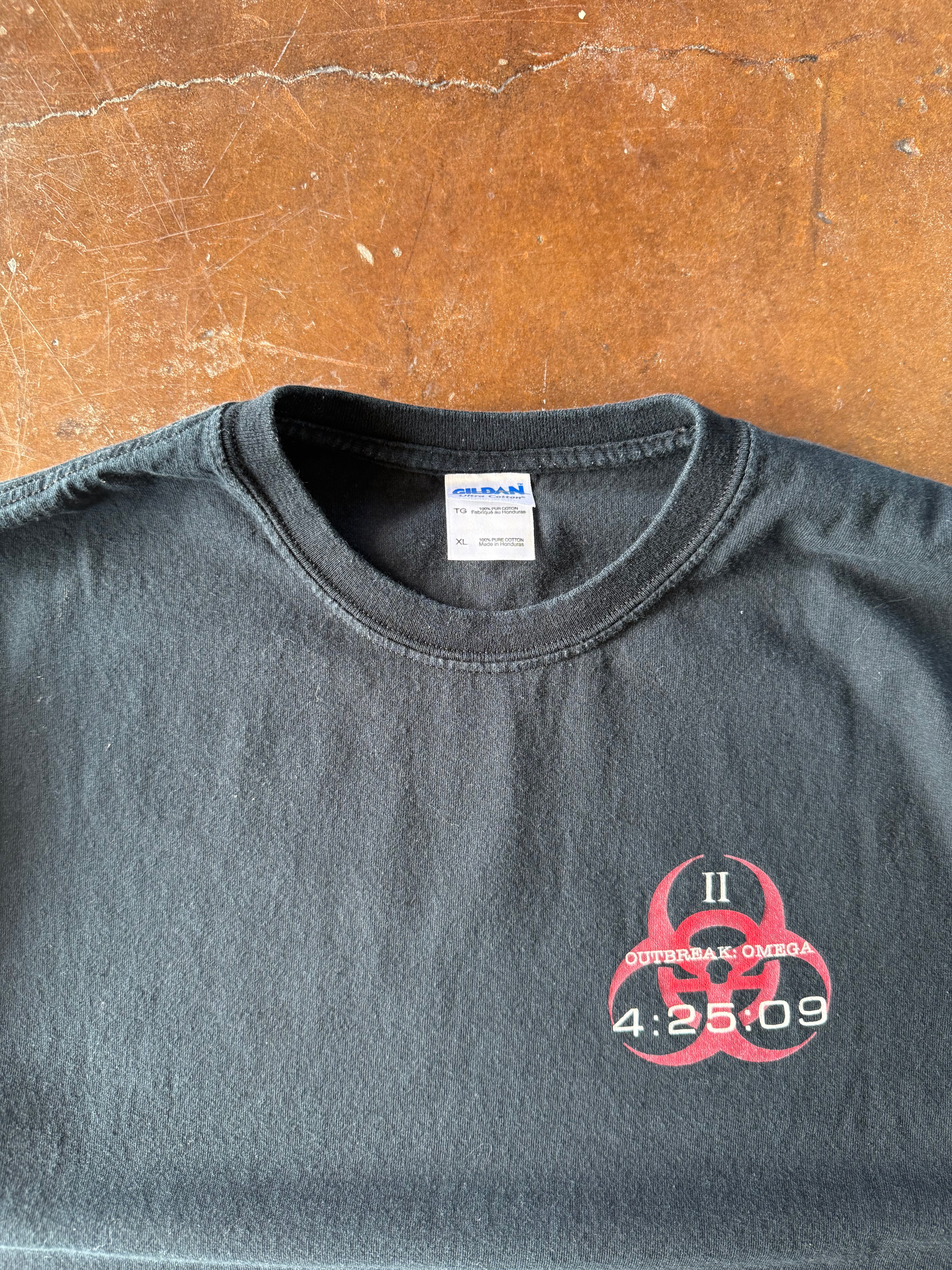 2009 Outbreak Omega PC video game shirt (XL)